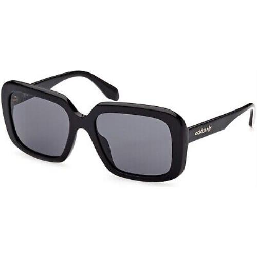 Adidas Originals OR0065 Shiny Black Smoke 01A Sunglasses