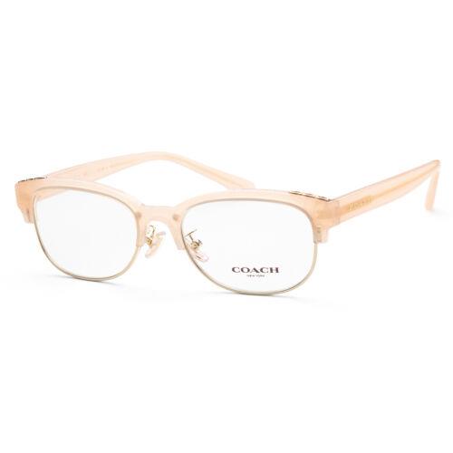 Coach Women`s HC6157-5113-52 Fashion 52mm Milky Pink Opticals