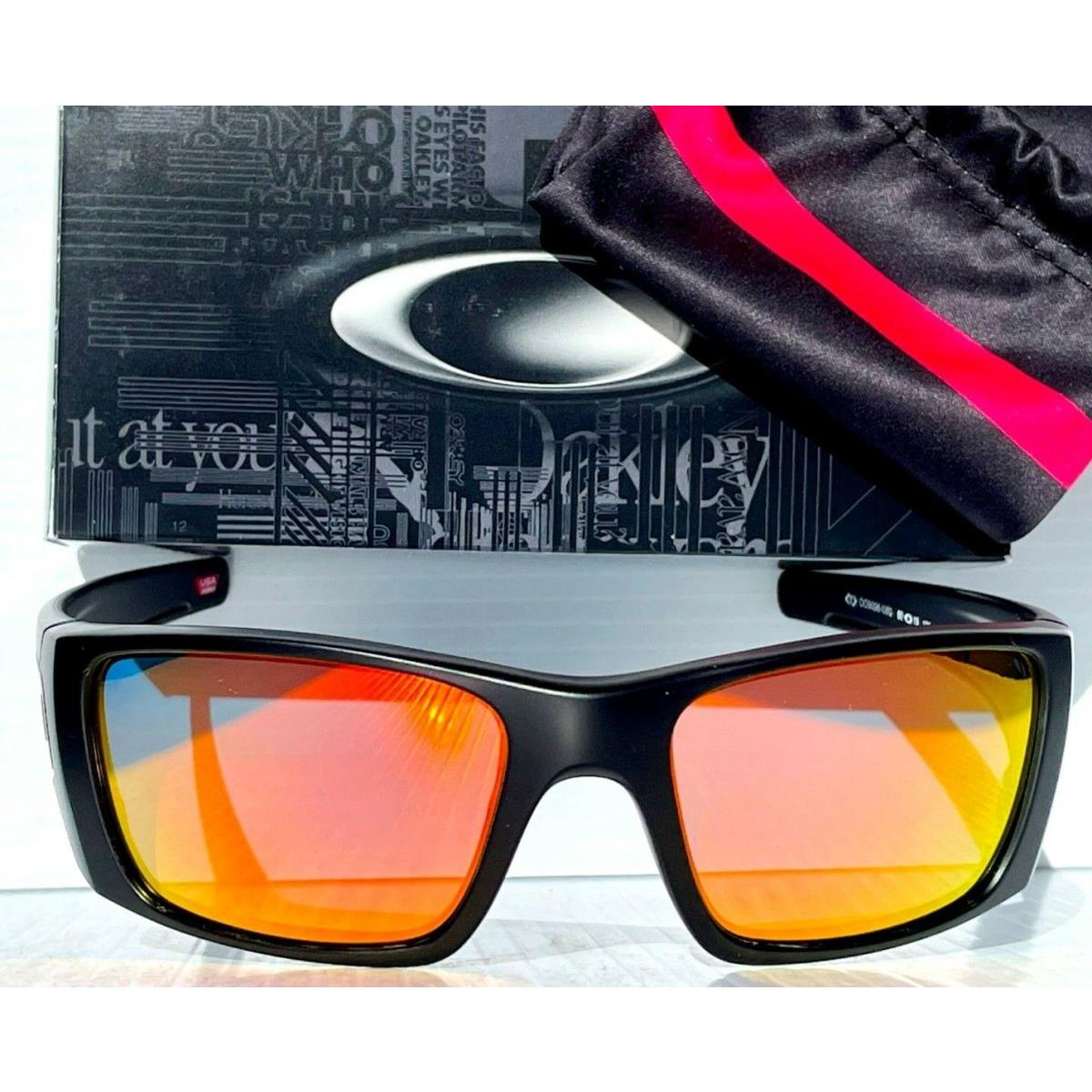 Oakley sunglasses Fuel Cell - Black Frame, Red Lens 3