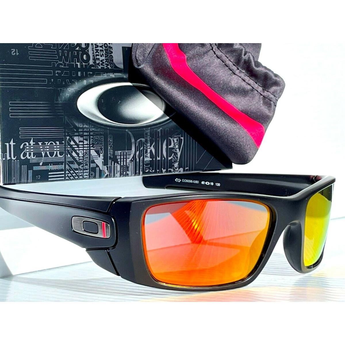 Oakley sunglasses Fuel Cell - Black Frame, Red Lens 5