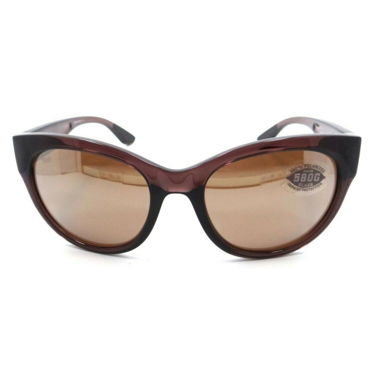 Costa Del Mar Sunglasses Maya 55-19-135 Urchin Crystal/copper Silver Mirror 580G - Frame: Multicolor