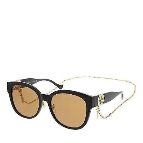 Gucci GG1028SK-004-56 Havana Sunglasses