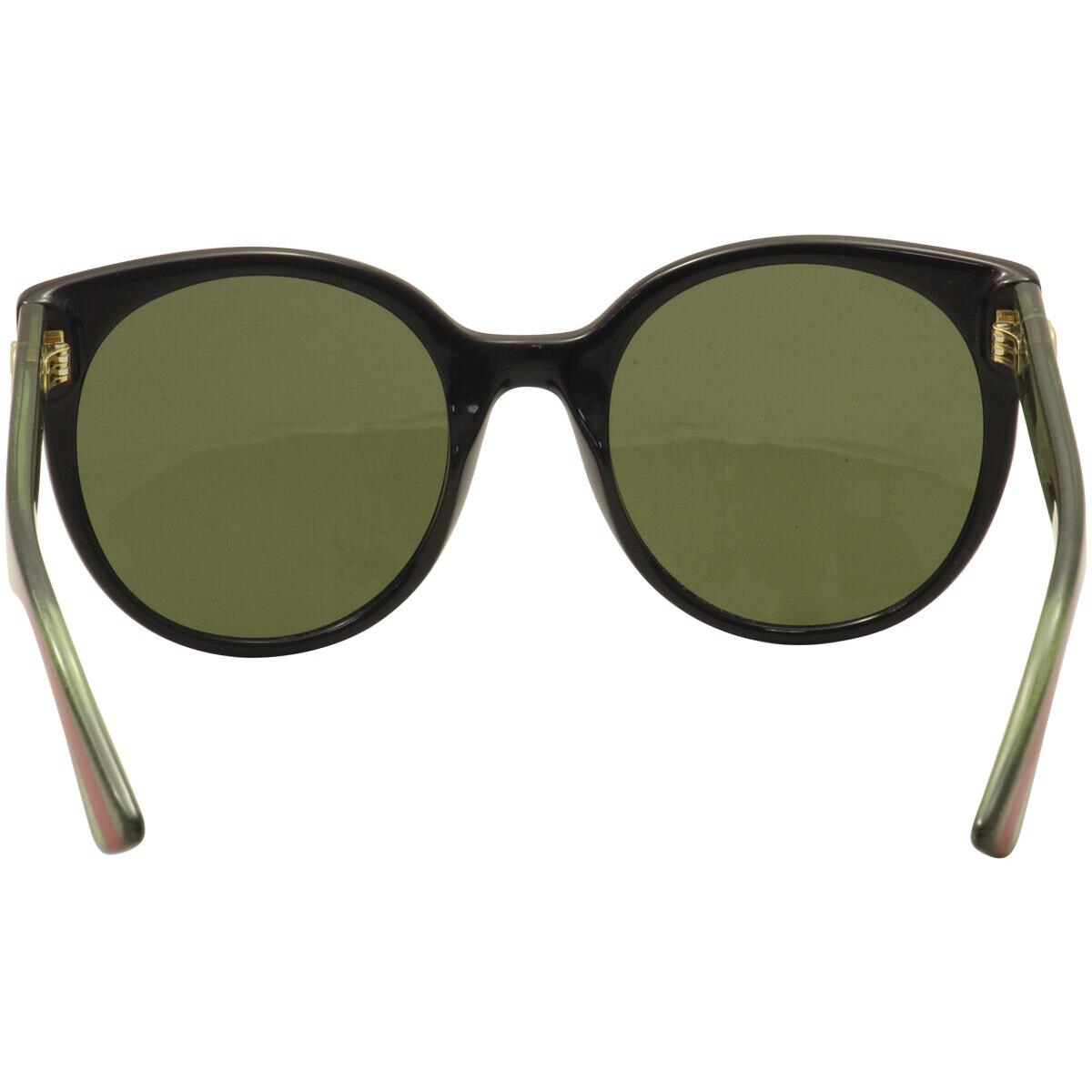 Gucci Women`s GG0035SN 002 Black/green/red Fashion Sunglasses 54mm