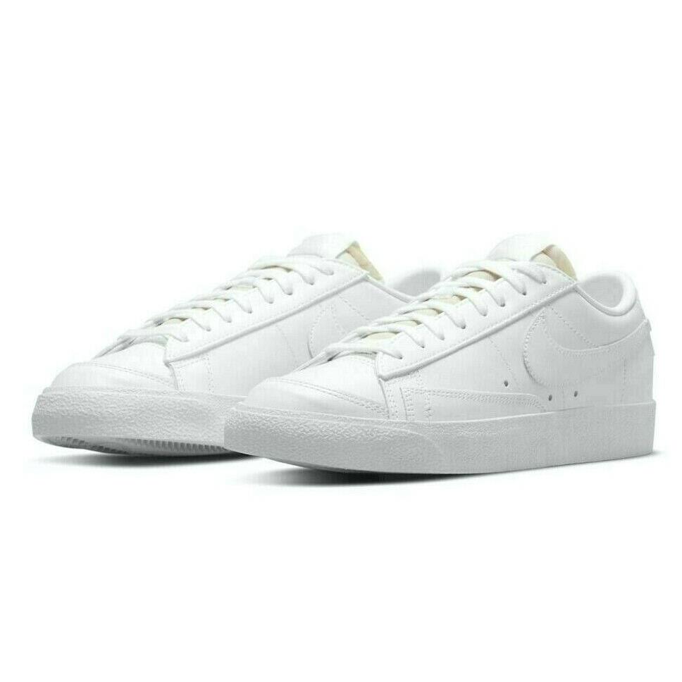 Nike Blazer Low `77 Womens Size 9.5 Sneakers Shoes DC4769 101 Triple White