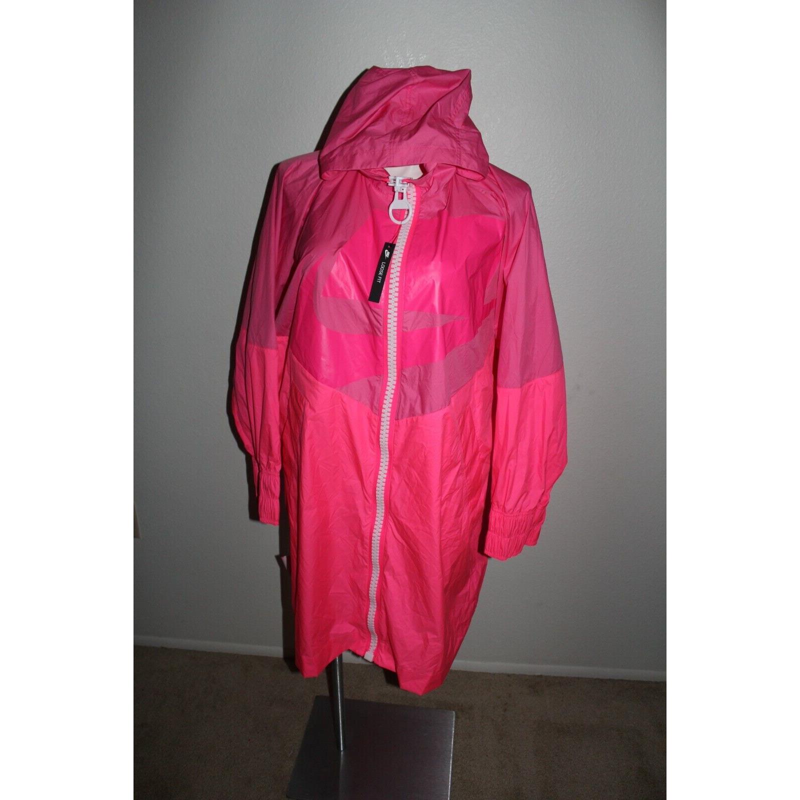 nike sportswear windrunner pink