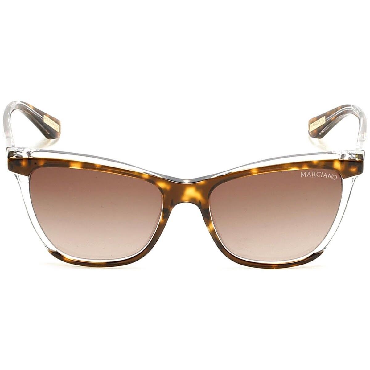 Guess Marciano Sunglasses GM 758 56F Havana Crystal / Gradient Brown 56mm GM0758