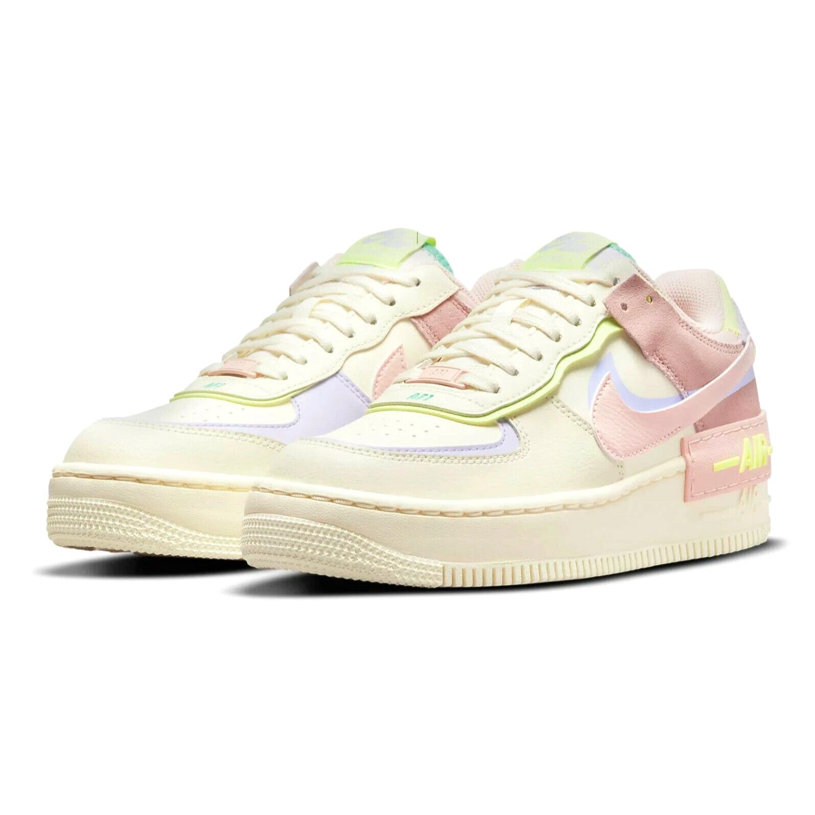 Nike AF1 Shadow Womens Size 11.5 Sneaker Shoes ci0919 700 Cashmere Air Force 1 - Multicolor