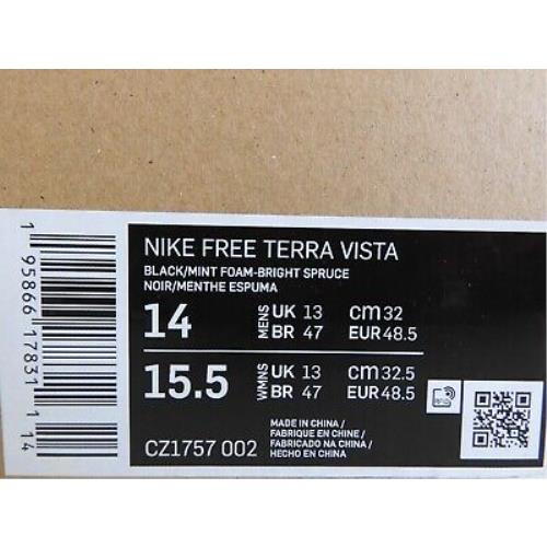 Nike shoes Free Terra Vista - Black 3