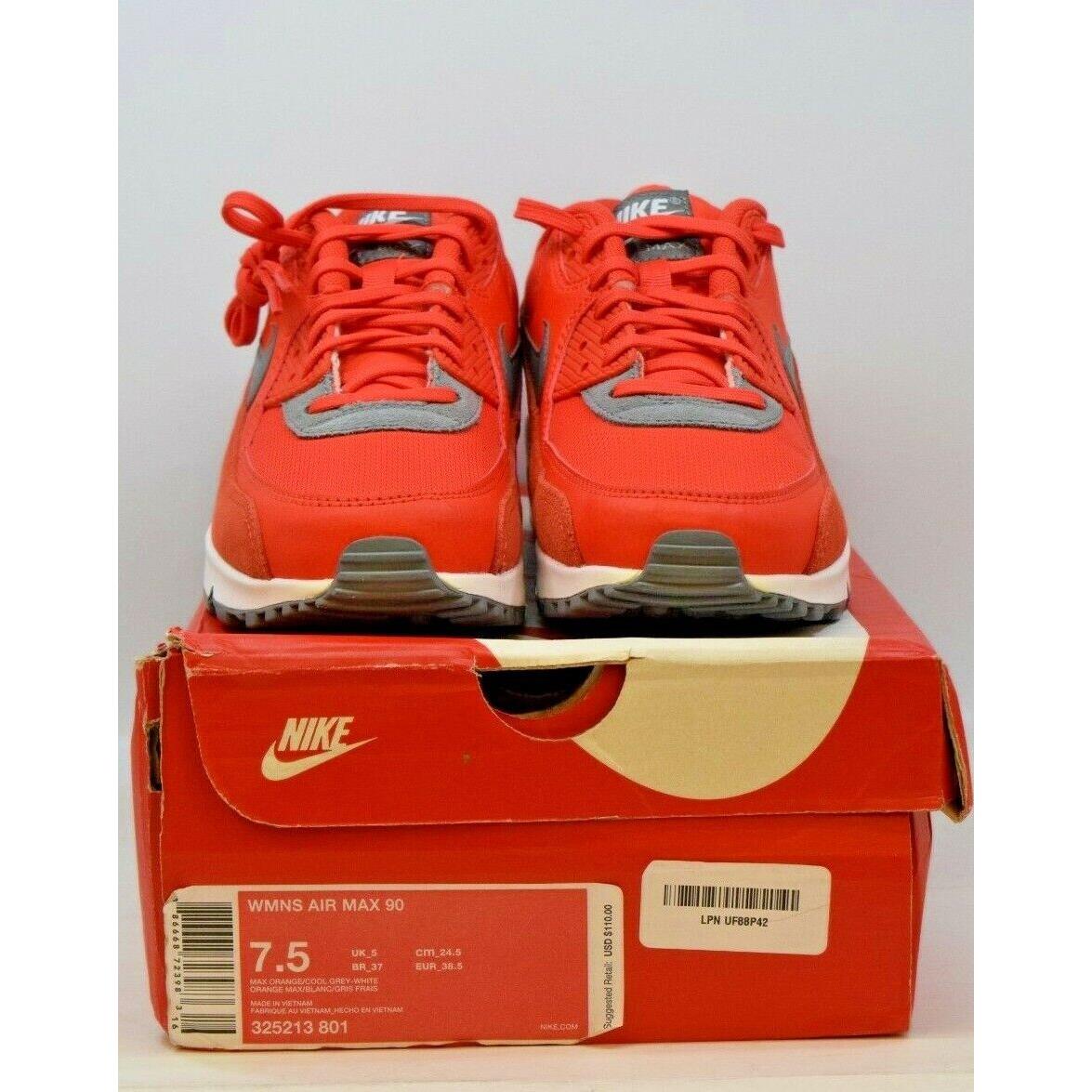 Loneliness Expect Huh Nike Air Max 90 Sneaker Running Shoes Red/white 325213 801 Womens Size 7.5  | 886668723983 - Nike shoes Air Max - White | SporTipTop
