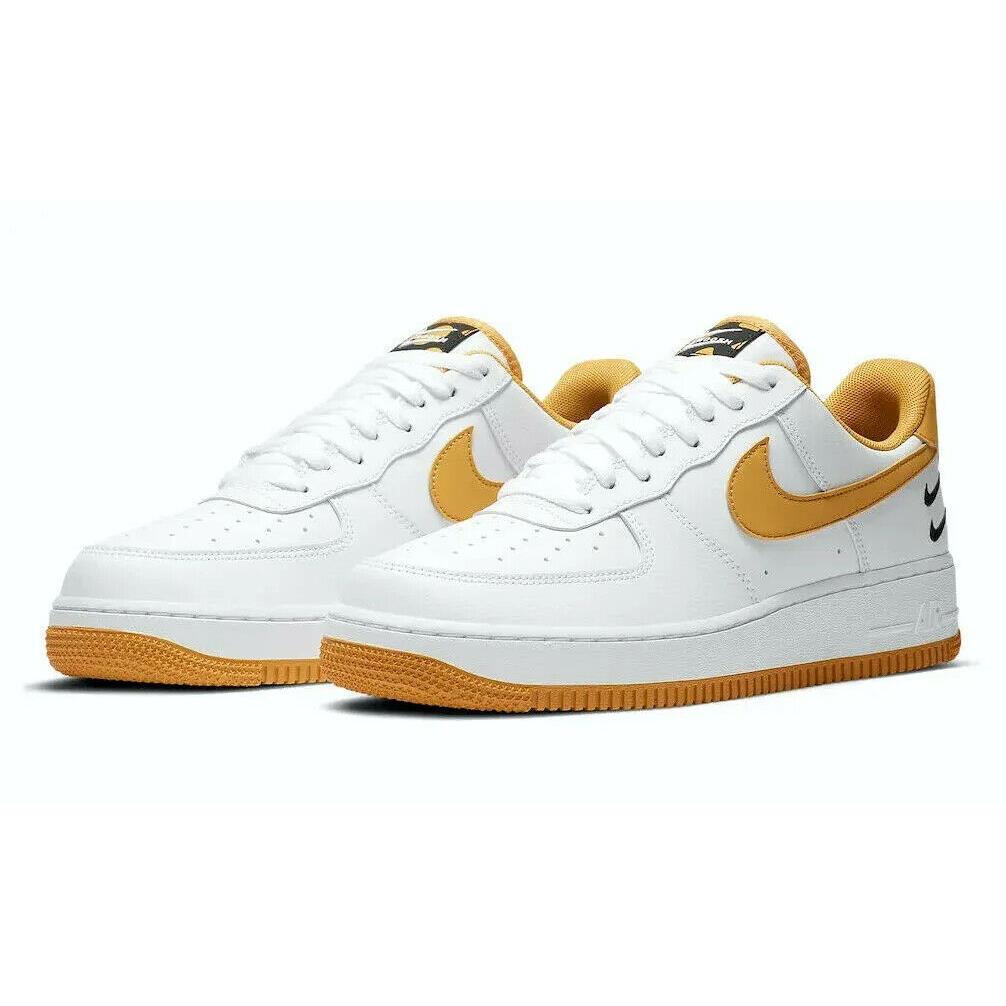 Nike Air Force 1 07 LV8 Mens Size 12 Sneaker Shoes CT2300 100 Light Ginger