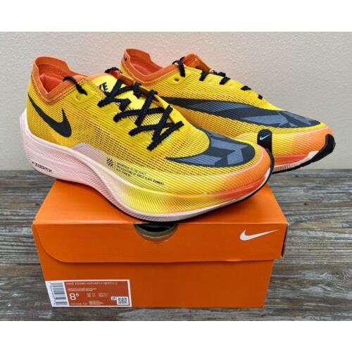 nike zoomx vaporfly next orange