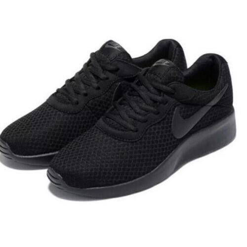 Nike Tanjun Womens Black Black 812655-002 Athletic Running Sneakers Shoes Sz10.5