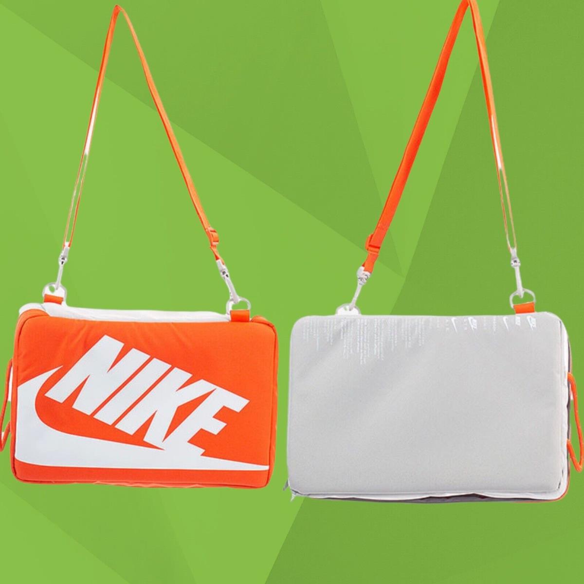 Nike Premium Shoebox Bag Unisex Sports Travel Gym Backpack Orange DA7337-869