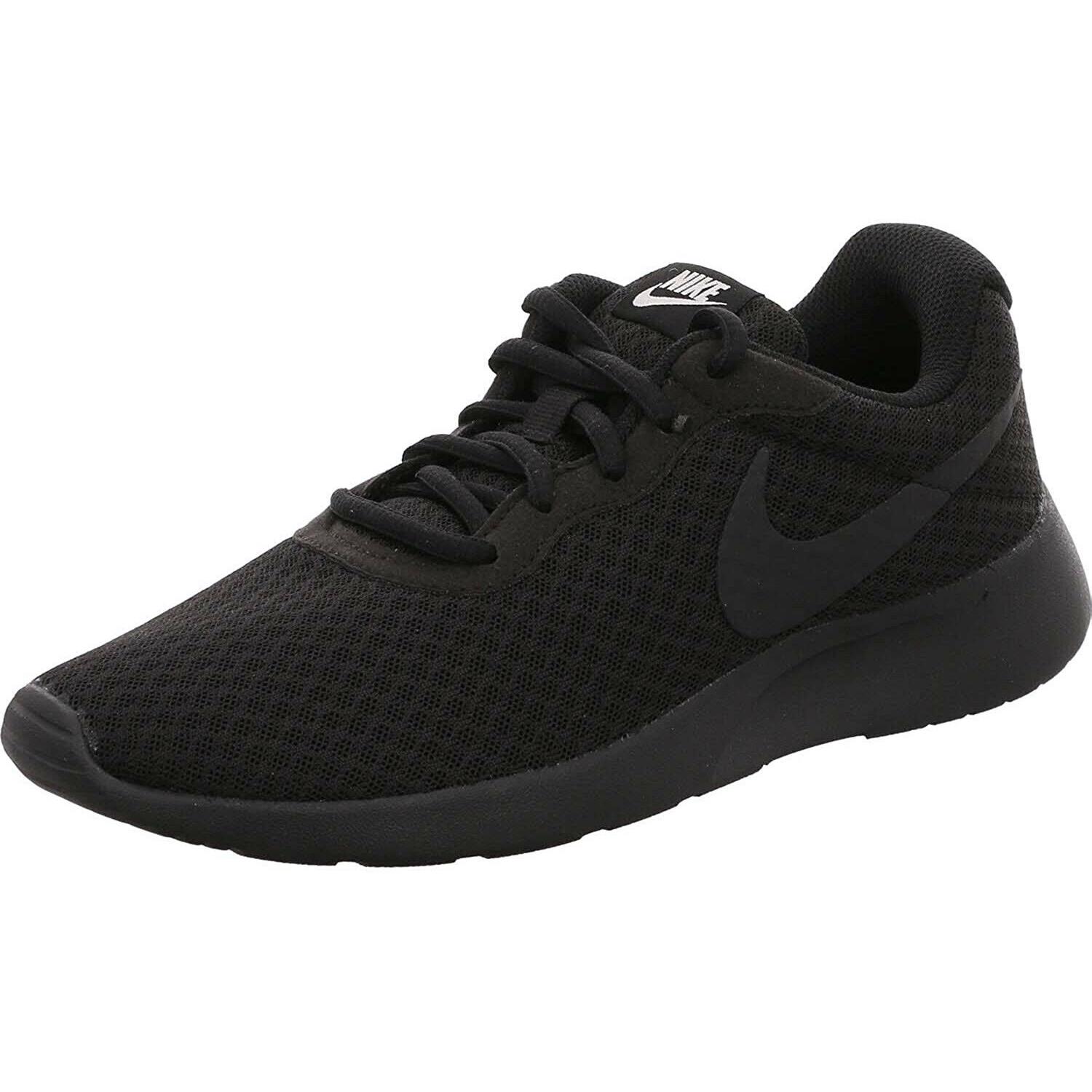 Nike Tanjun Womens Black Black 812655-002 Athletic Running Sneakers Shoes Sz10.5