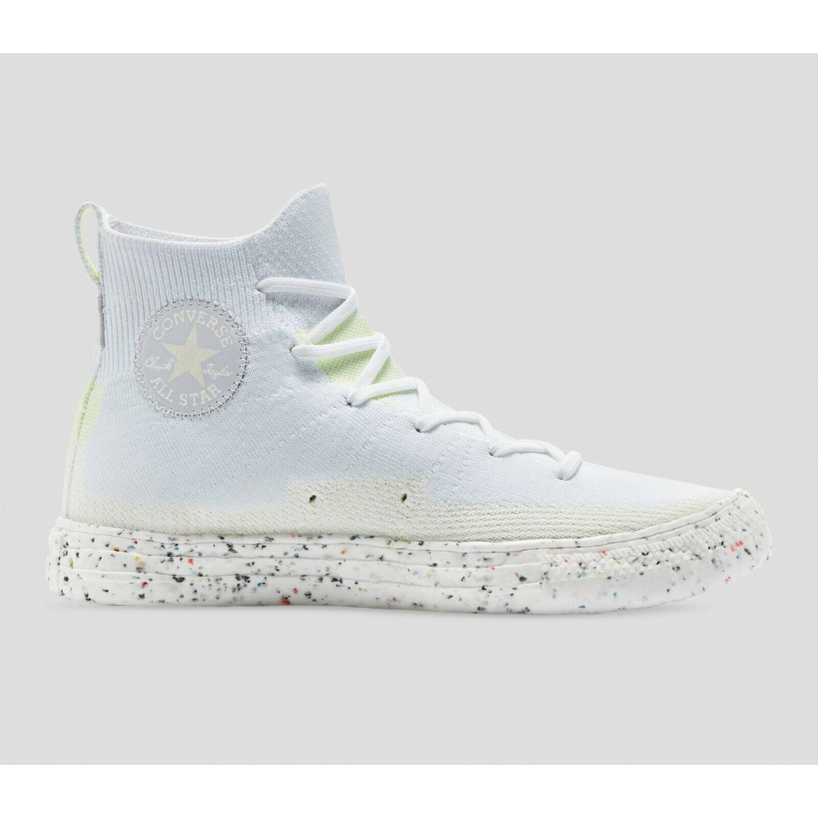 Converse Chuck Taylor All Star Hi Crater Knit 170368C Unisex White Shoes HS564