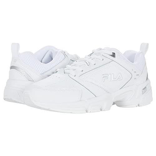 Fila Memory Decimus 8 Sneaker White/White/Metallic Silver