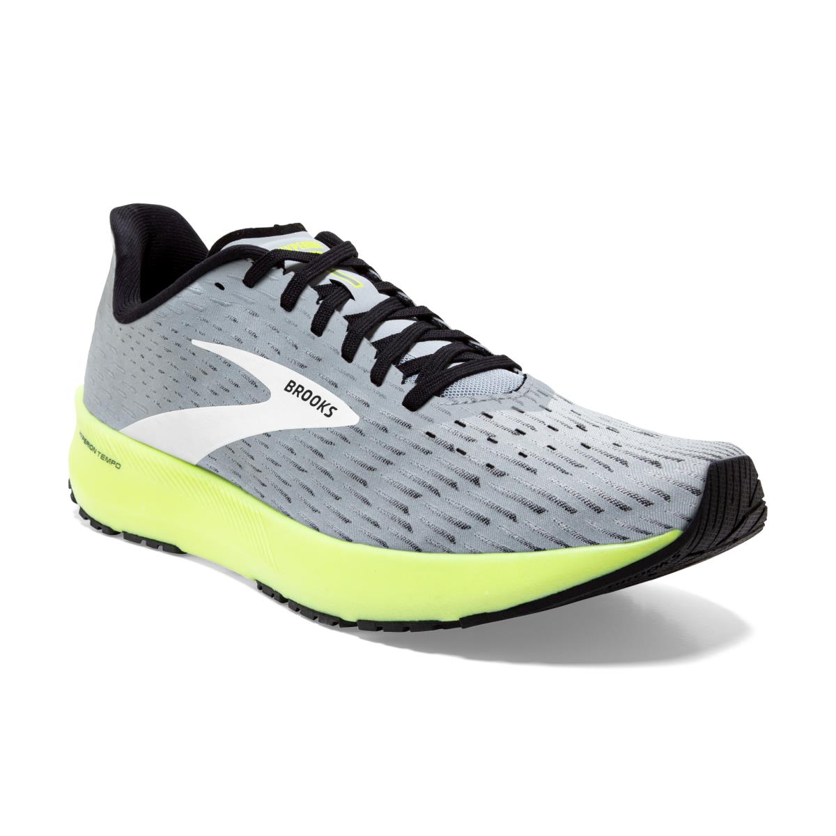 Brooks Hyperion Tempo Men`s Road Running Shoes Grey/Black/Nightlife