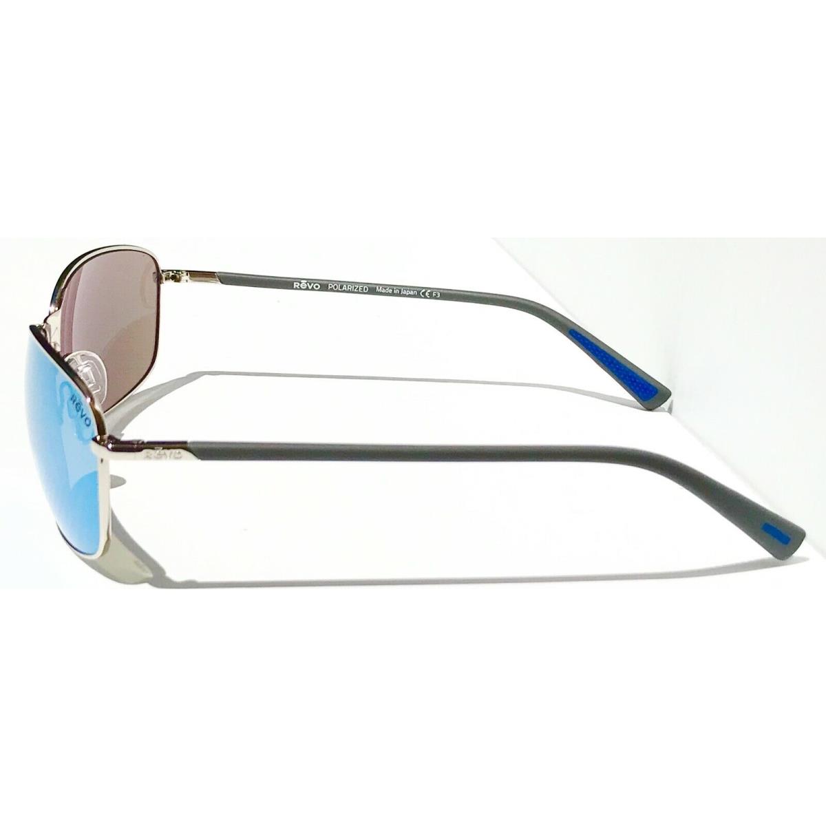 Revo sunglasses Decoy - Silver Frame, Blue Lens