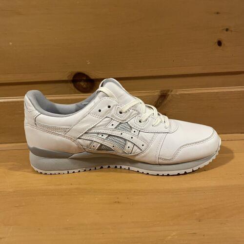 plain white asics