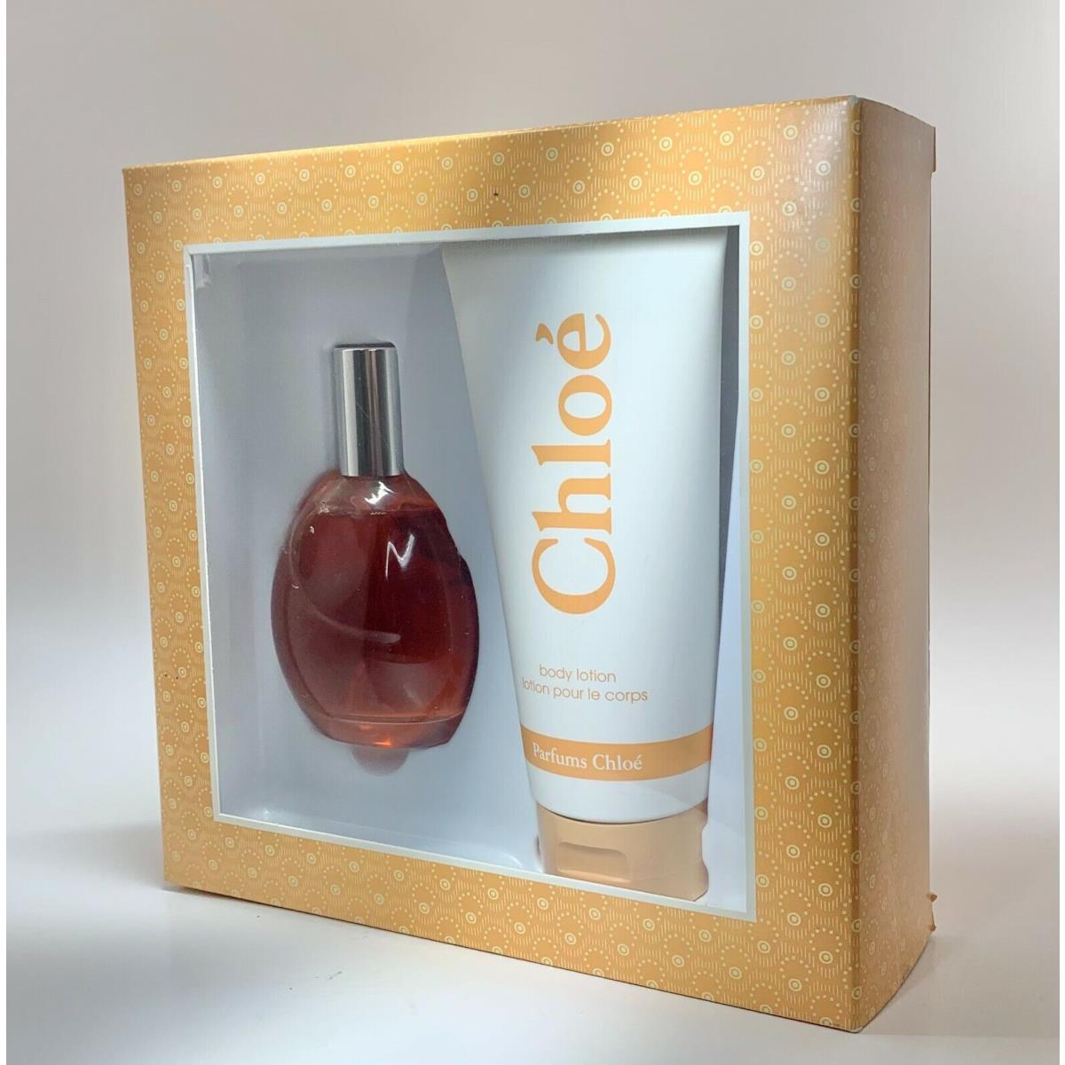 Chloe By Chloe 2Pc Parfum Set 3oz Edt+ 6.7oz Body Lotion