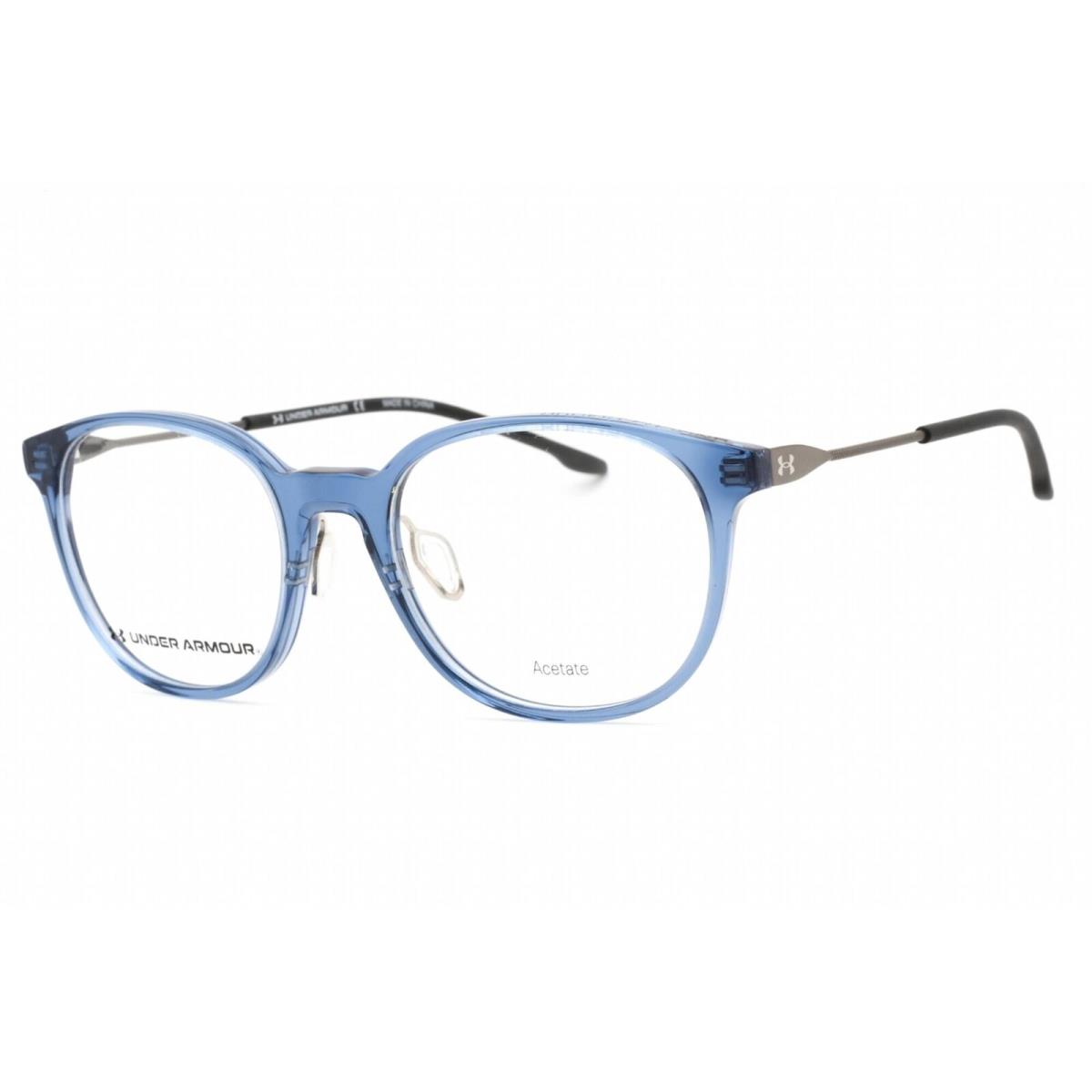 Under Armour Unisex Eyeglasses Blue Crystal Full Rim Frame UA 5033/G 0OXZ 00