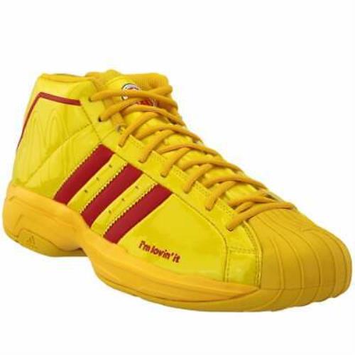 adidas pro model yellow