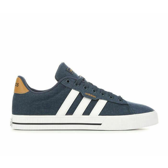 Adidas Daily 3.0 Men`s GY8115 Canvas Navy Skateboard Low Top Size 8.5