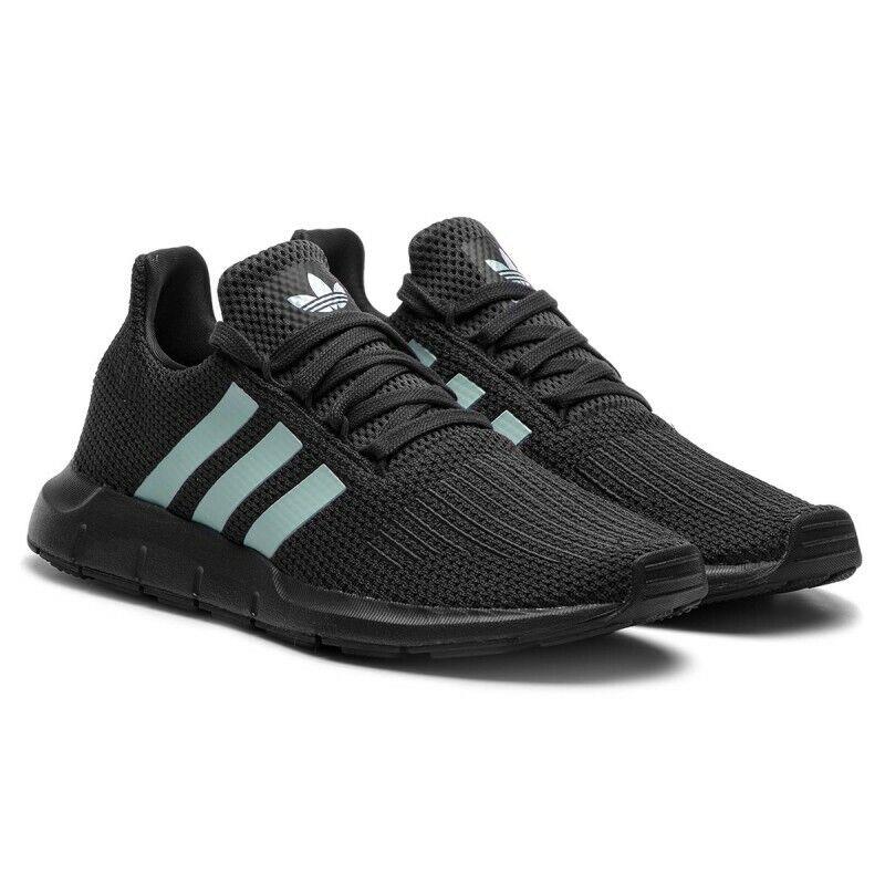 adidas swift run mens core black