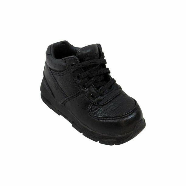 Nike Air Max Goadome (td) 311569-001 Air Max Goadome TD 311569-001 Baby Toddlers Black Leather Boots Shoes G17 - Black