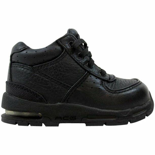Nike Air Max Goadome (td) 311569-001 Air Max Goadome TD 311569-001 Baby Toddlers Black Leather Boots Shoes G17 7.5