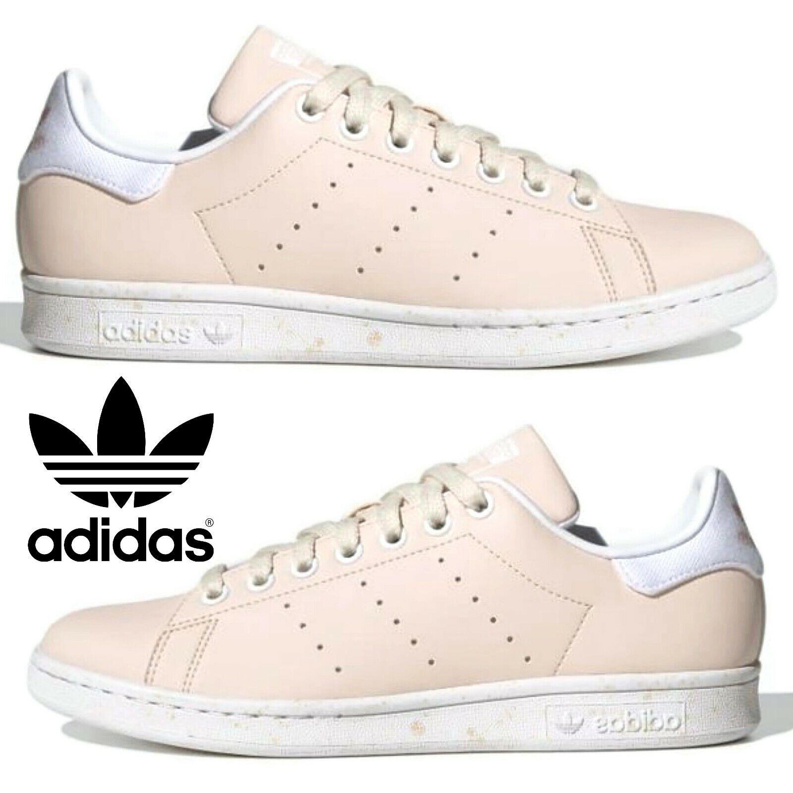 Adidas Originals Stan Smith Women s Sneakers Casual Shoes Sport Gym Mauve Pink