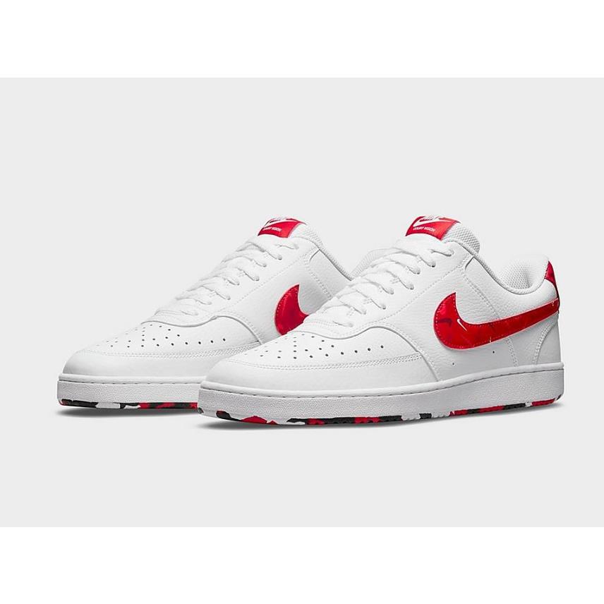 nike white and red court vision