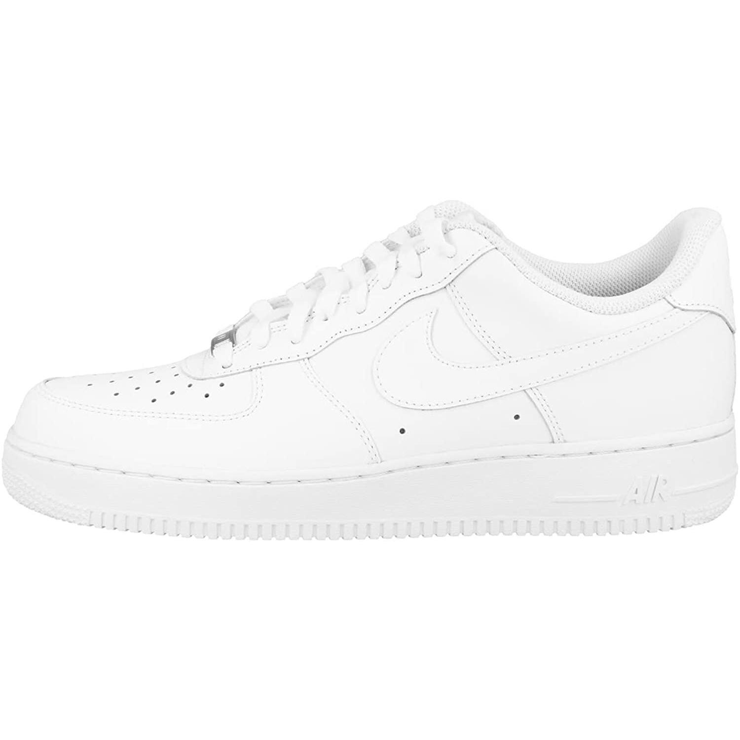 Nike Air Force 1 `07 315122-111 Men`s White Leather Sneakers Shoes PM7