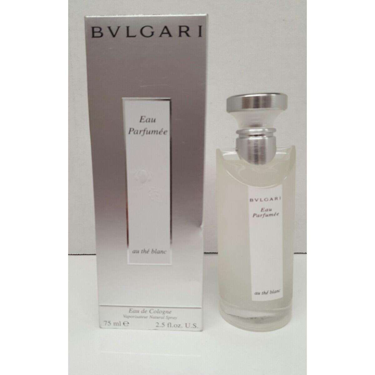 Bvlgari Eau Parfume Au The Blanc 2.5oz Women`s Eau de Cologne Spray Vintage