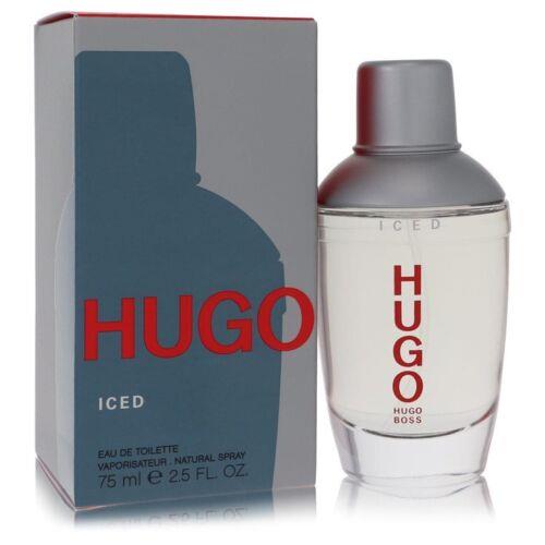 Hugo Iced Eau De Toilette Spray By Hugo Boss 2.5oz For Men