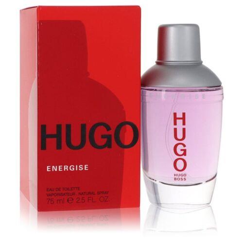 Hugo Energise Hugo Boss Eau De Toilette Spray 2.5 oz