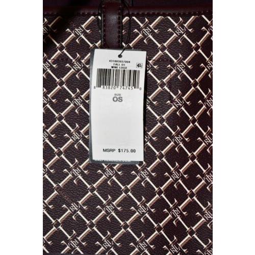 Ralph Lauren  bag   - Multicolor Exterior, unlined Lining, Brown Handle/Strap 1