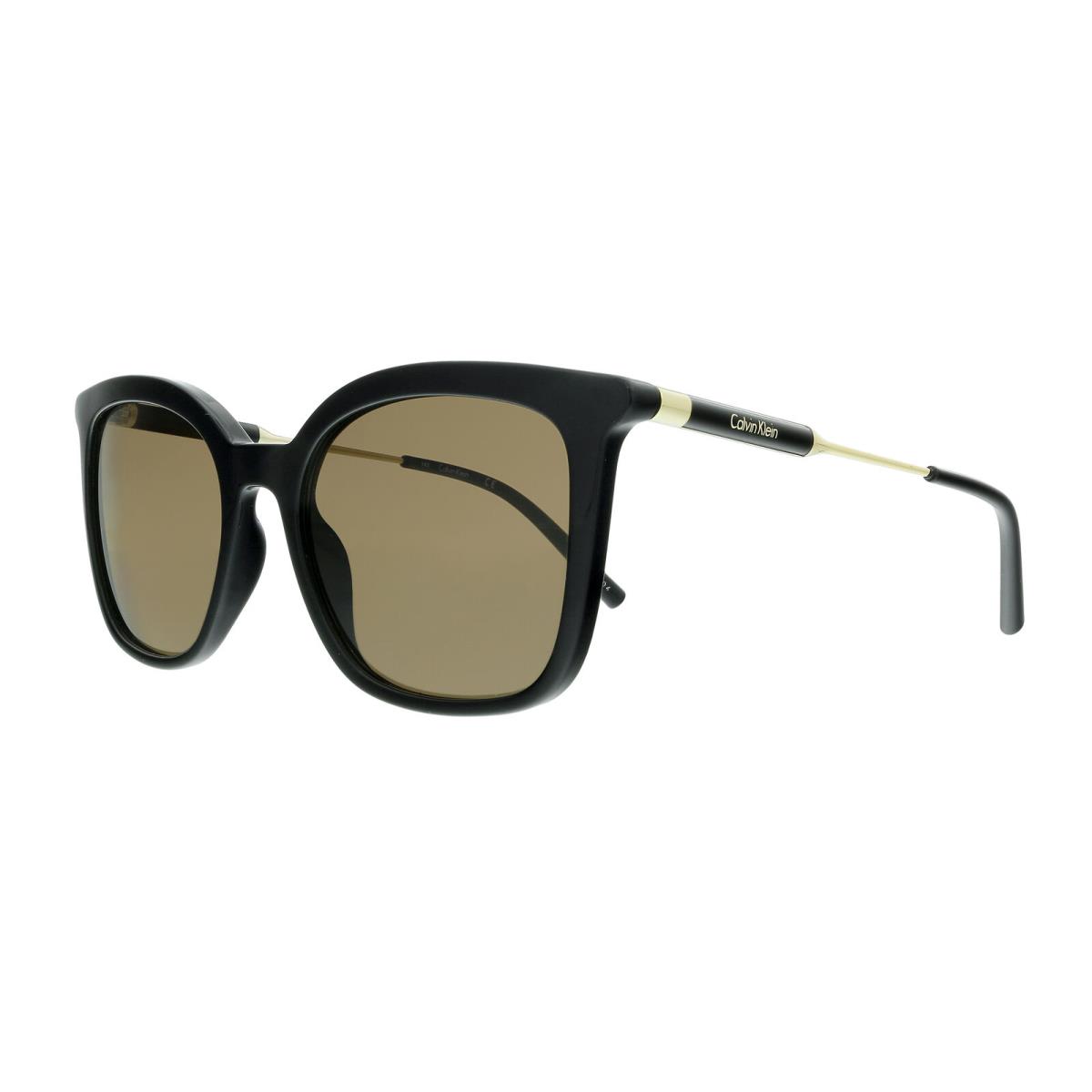 Calvin Klein CK3204S 001 Black Aviator Sunglasses