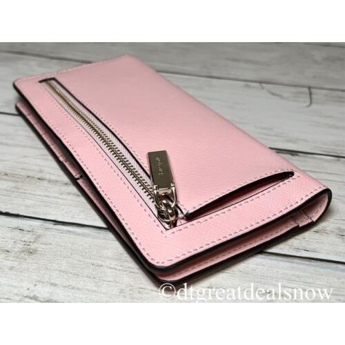 Kate Spade wallet Staci - Pink , Chalk Pink Manufacturer, Gold Hardware