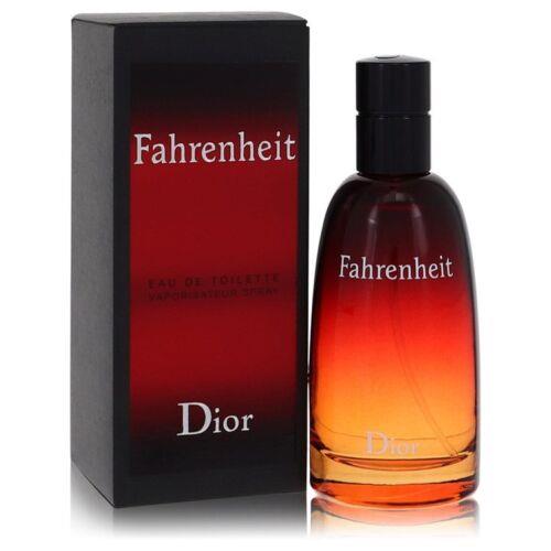 Fahrenheit Eau De Toilette Spray By Christian Dior 1.7oz