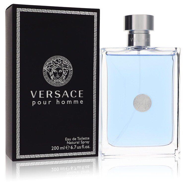 Versace Pour Homme Eau De Toilette Spray By Versace 6.7oz For Men