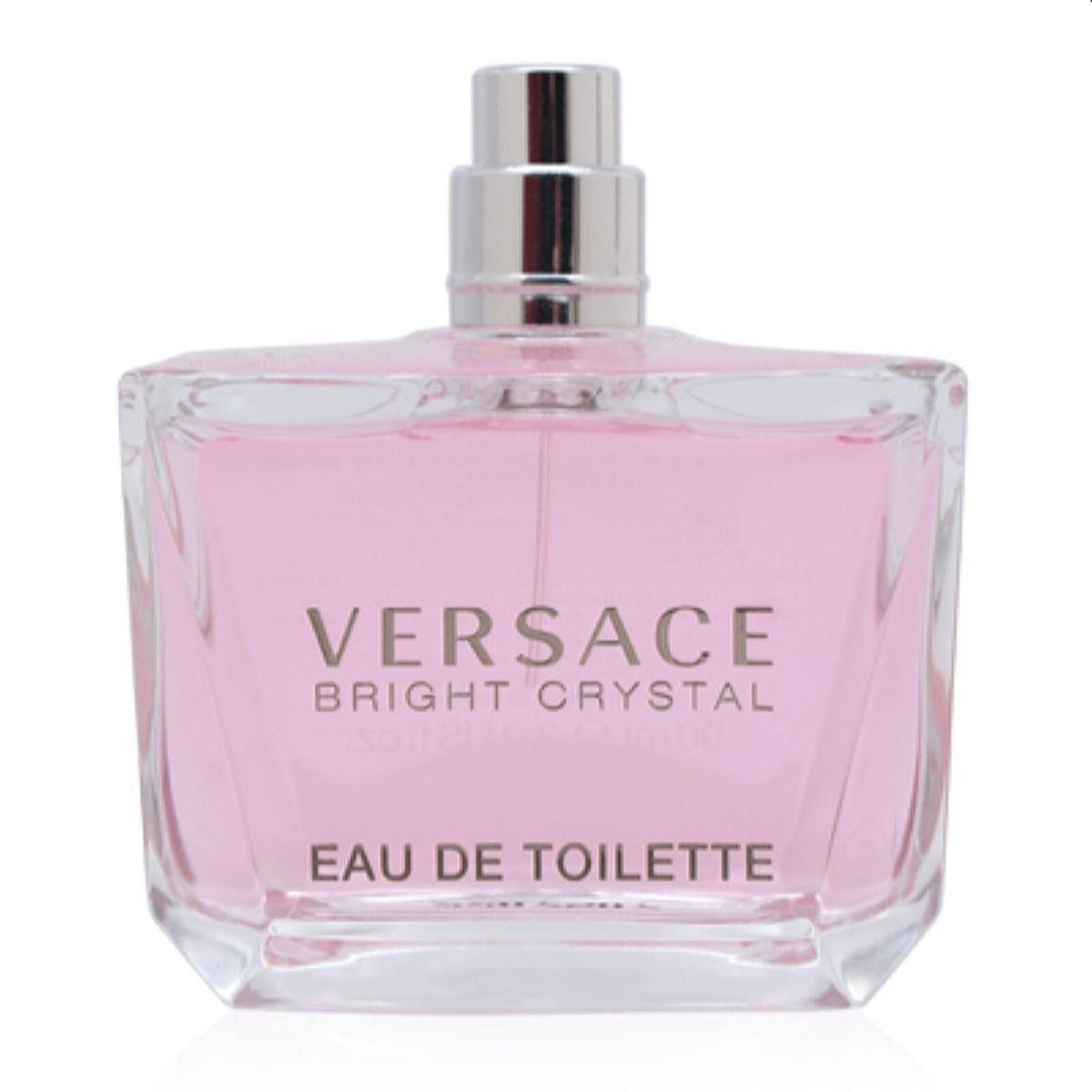 Bright Crystal BY Versace Edp Spray For Women Tester Without Cap 3 OZ