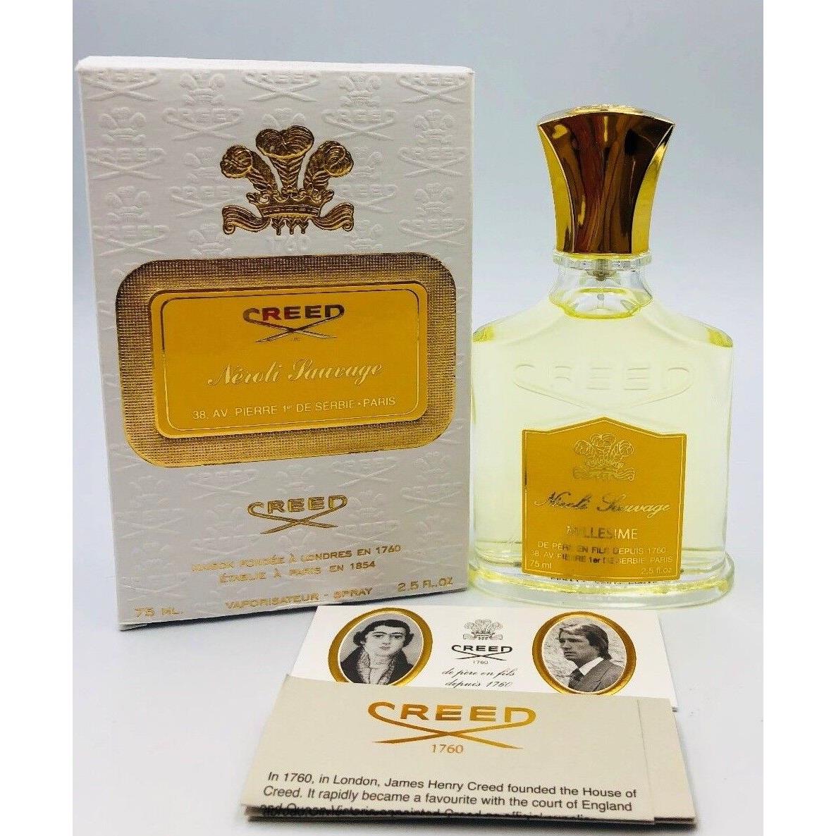 Creed Neroli Sauvage 2.5 OZ / 75 ML Eau DE Parfum Spray Unisex