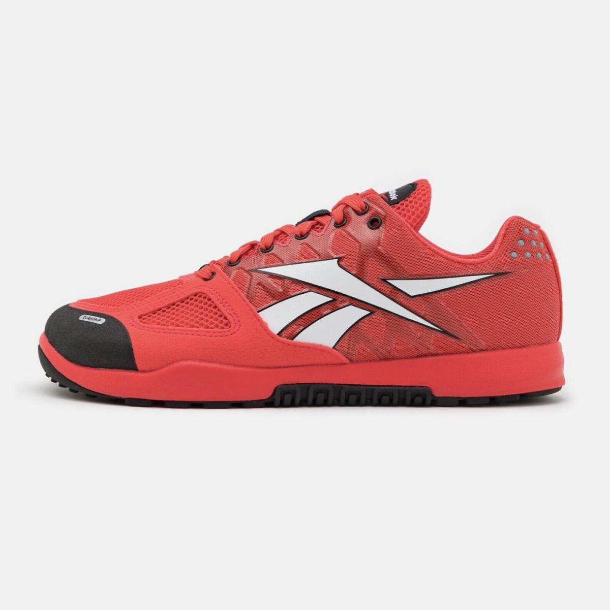 Reebok Nano 2.0 Men`s Sneaker Cross Training Shoe Red Crossfit Trainers 3514