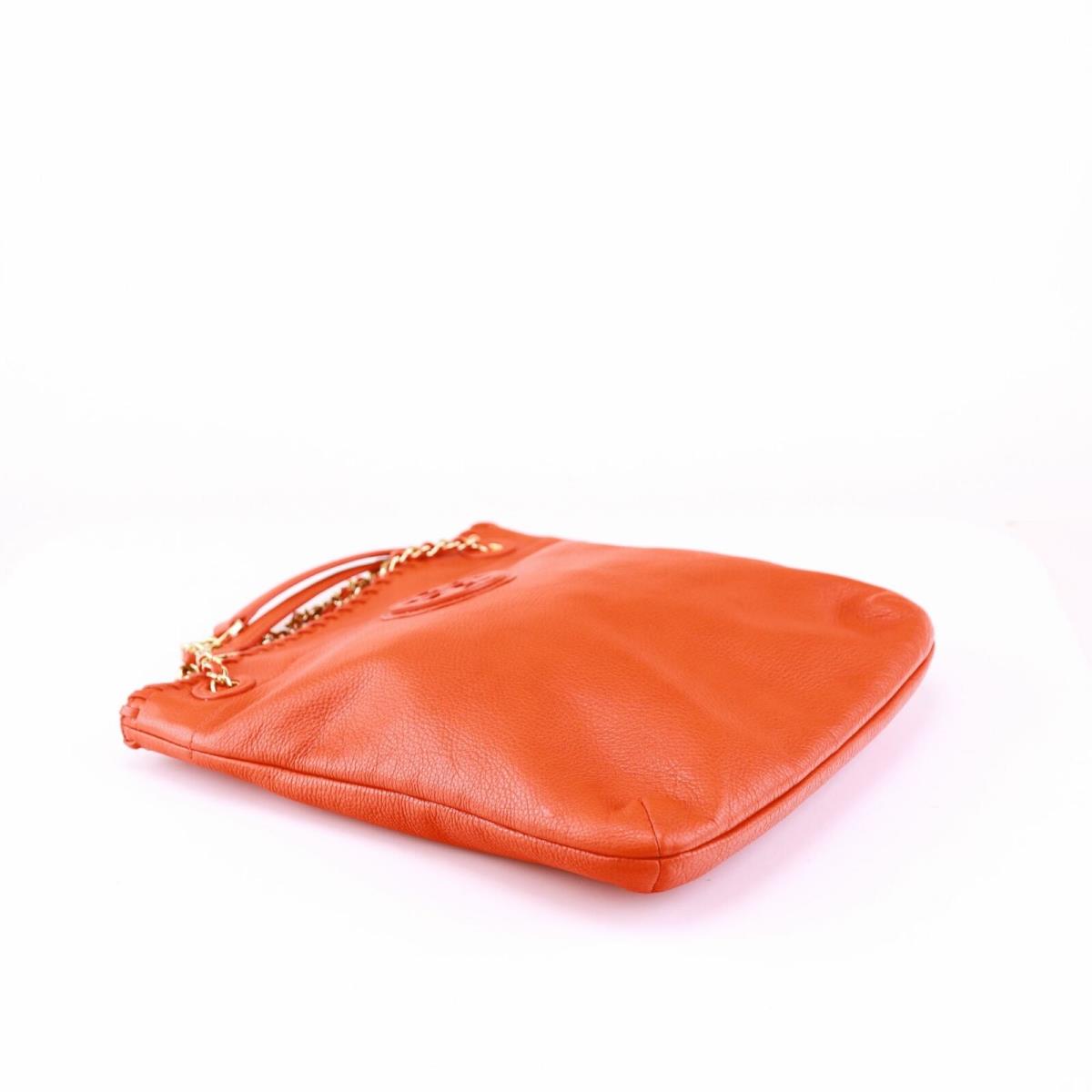 Handbag Tory Burch Orange in Denim - Jeans - 20047214