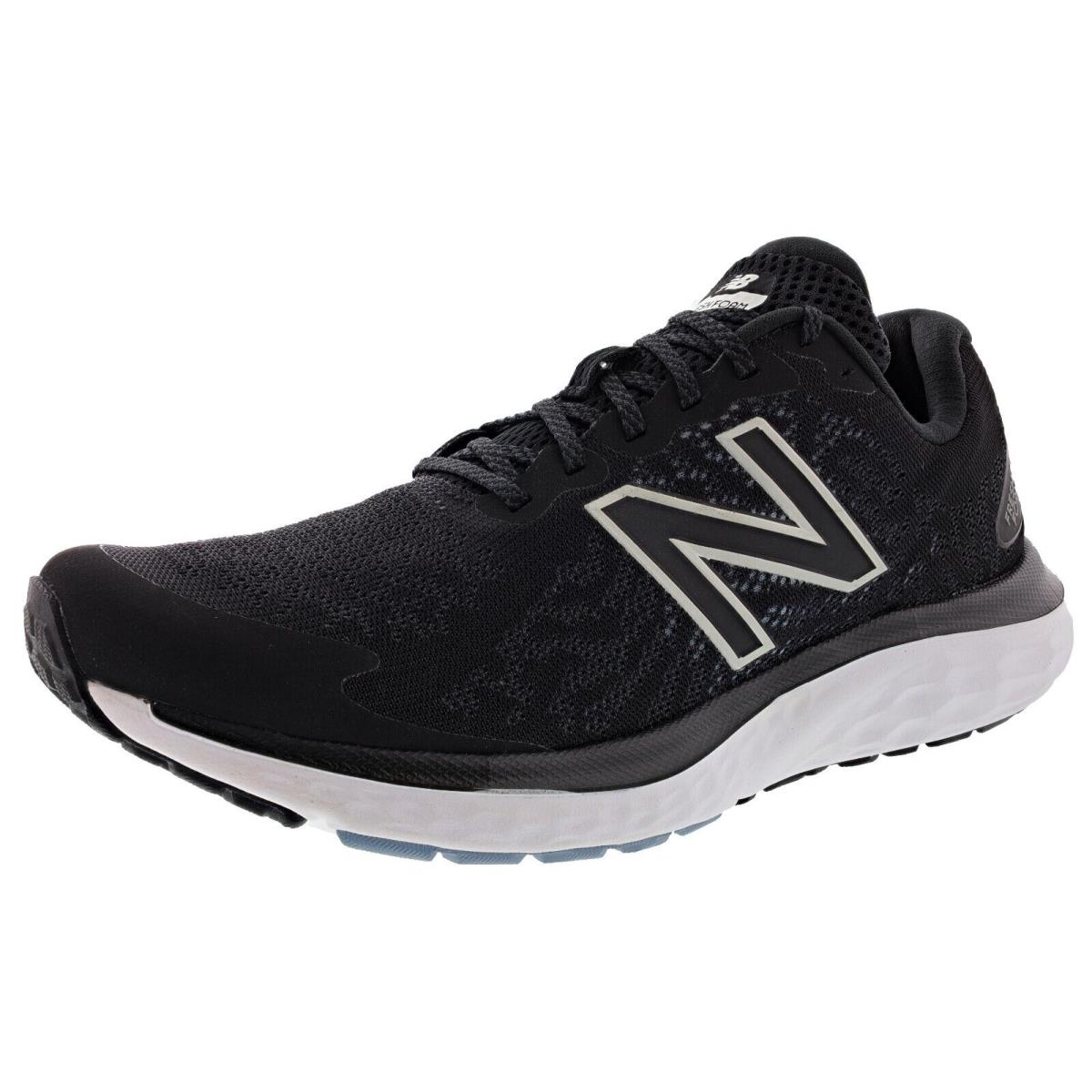 New Balance Men`s 680 V7 4E Wide Width Running Shoes BLACK / STAR GLO