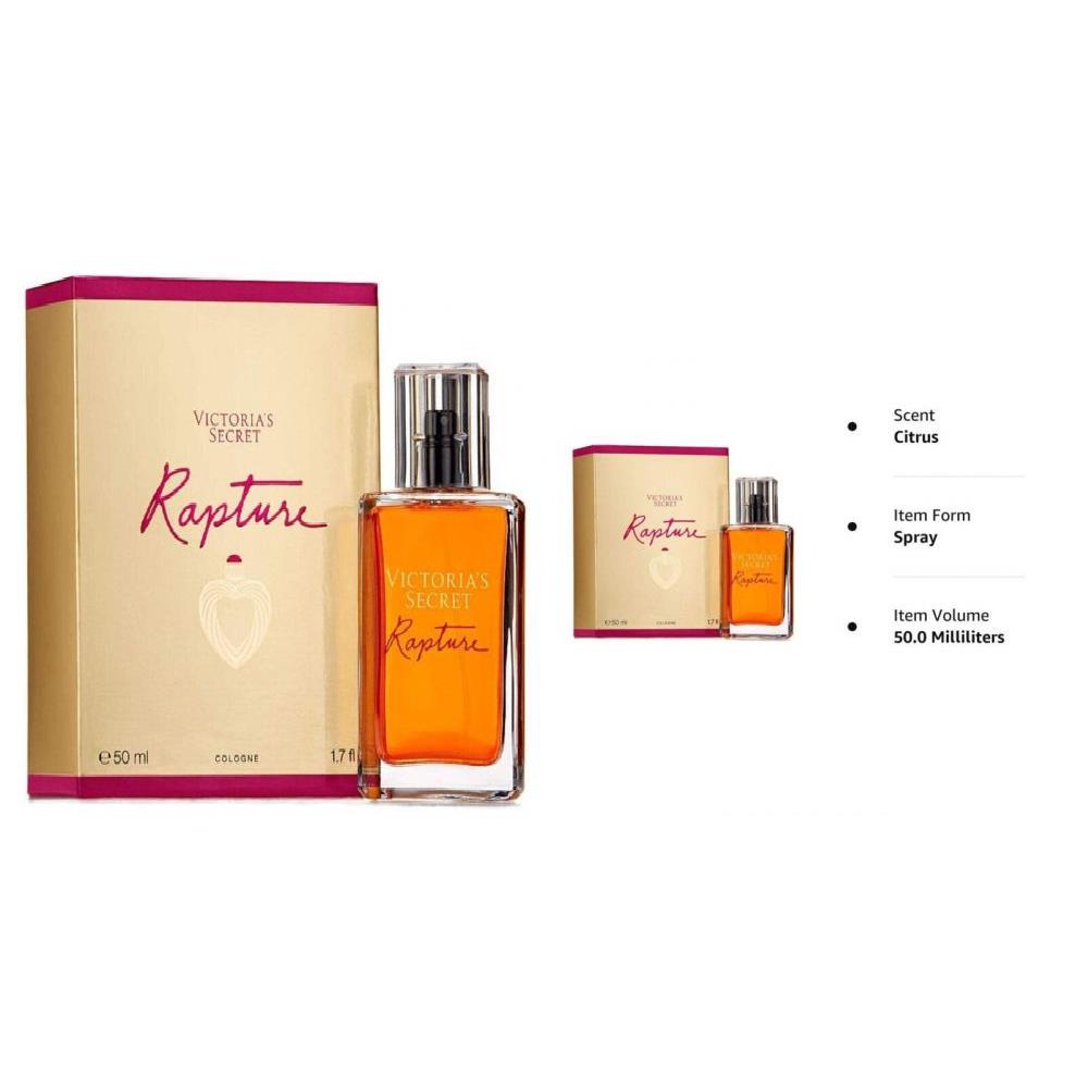 Rapture 1.7oz Eau De Cologne By Victoria Secret 1.7 Fl Oz Pack of 1