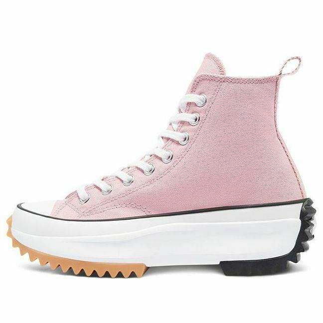 Converse Run Star Hike High 168892C Women`s Pink Platform Shoes Size 5.5 HS615