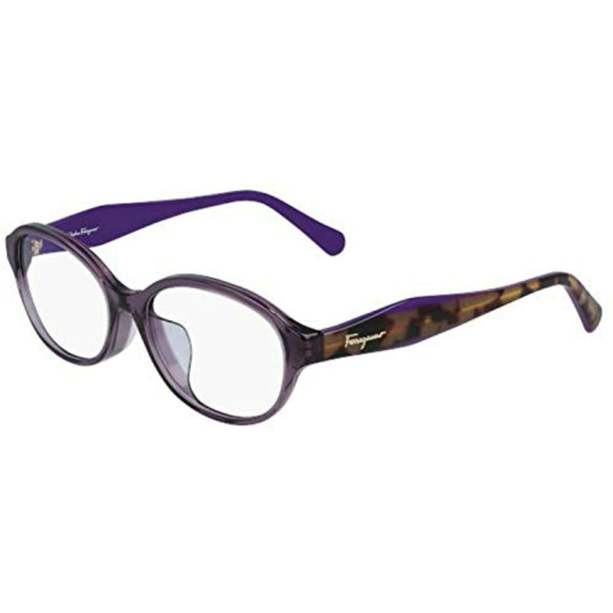 Salvatore Ferragamo SF 2856A 500 Crystal Violet Eyeglasses 52mm with SF Case