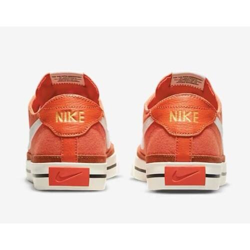 nike court legacy orange